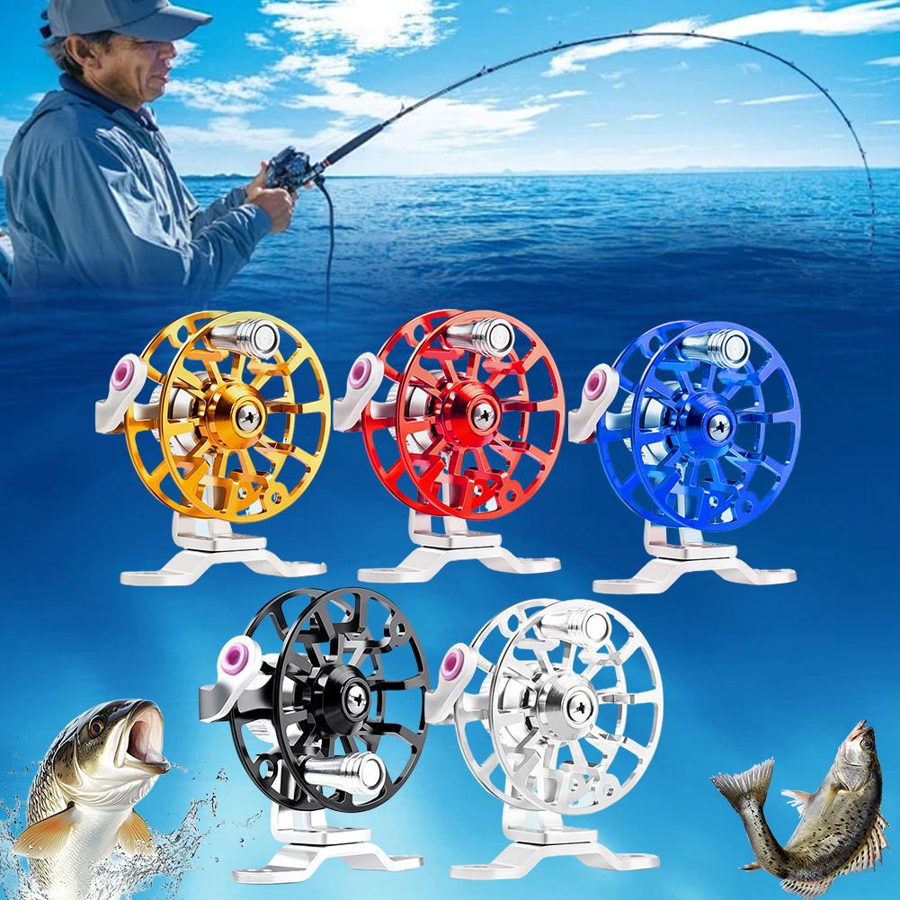 Ice Fishing Line - 미니 풀 메탈 낚시 릴 휴대용