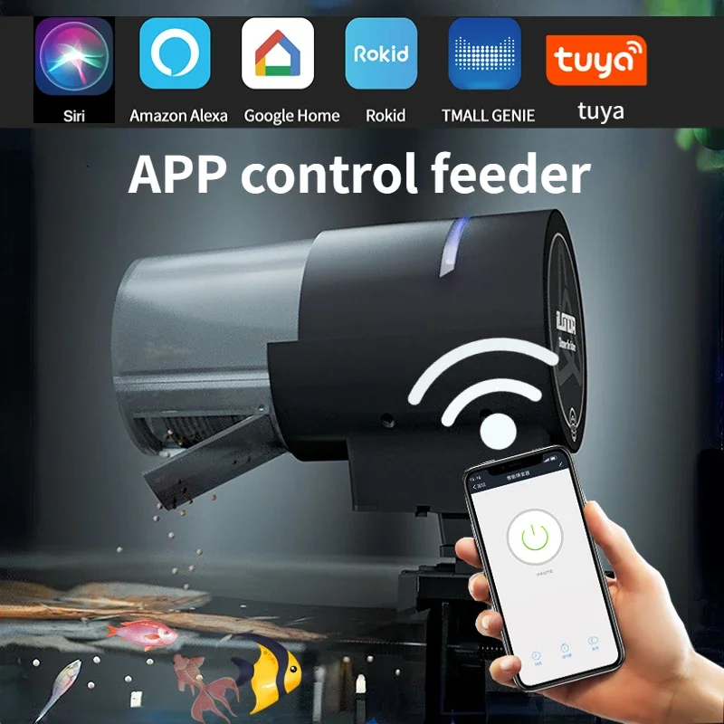 Fishing Line Dispenser - iLONDA 새로운 Wi-Fi 자동 물고기 공급기