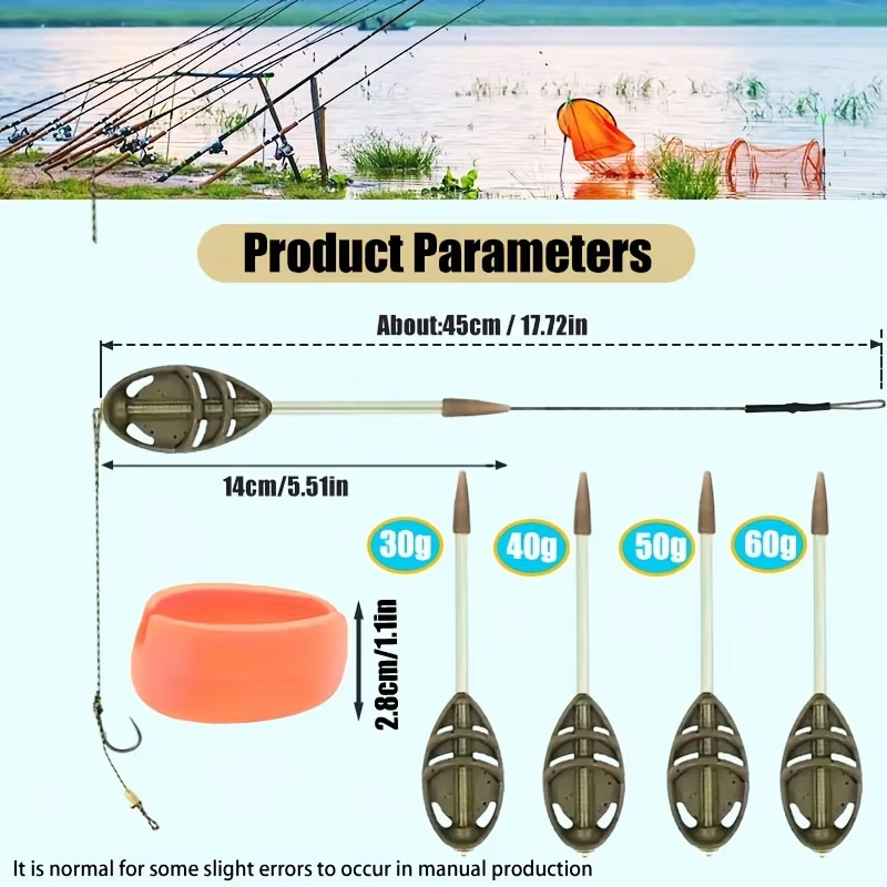 잉어 낚시용 피더 라인 세트(30/40/50/60그램) - Monofilament Line 리뷰 및 가격