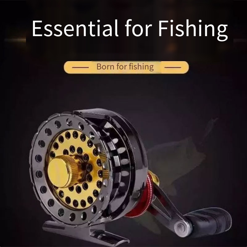 금속 릴, 낚싯줄 감기 비율 2.6:1, 좌/우 손잡이 - Ice Fishing Line 리뷰 및 가격